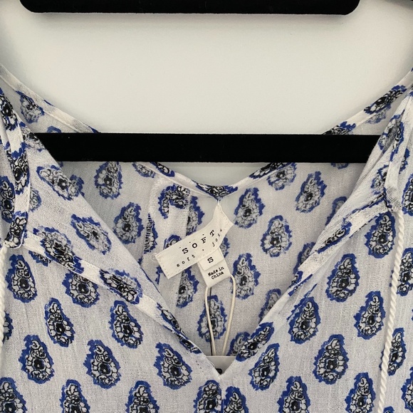 Cute white and blue Joie Shirt (Never Worn) - Picture 2 of 4